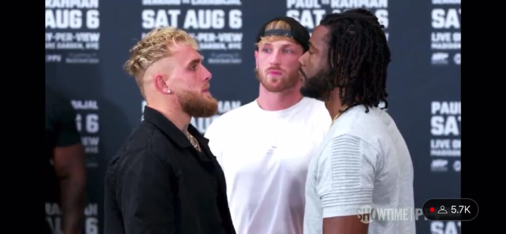 Paul vs. Rahman Jr. Press Conference