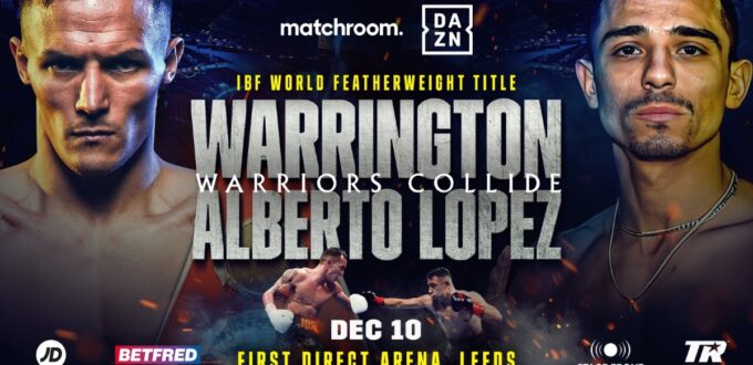 Josh Warrington Faces Alberto Lopez in Leeds
