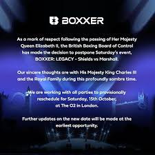 Boxxer Promoter Statement