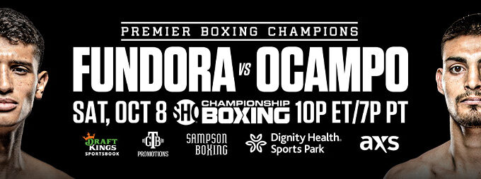 Super Welterweight Sensation Sebastian Fundora Takes On Rising Contender Carlos Ocampo Live On SHOWTIME® 