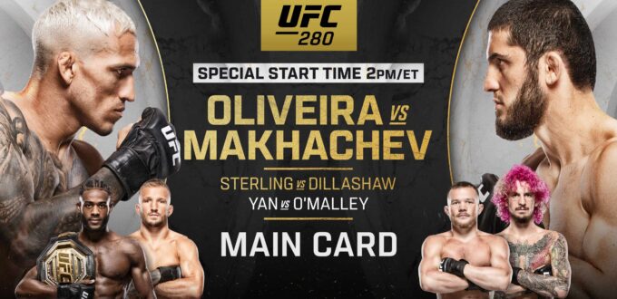 UFC 280 Weigh-in Video