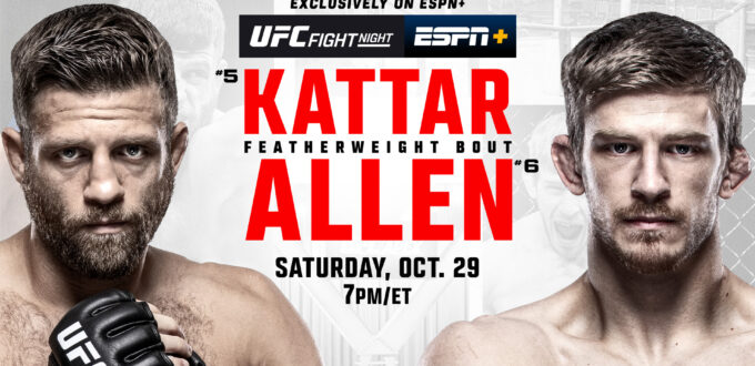 UFC-Fight-Night Kattar vs. Allen