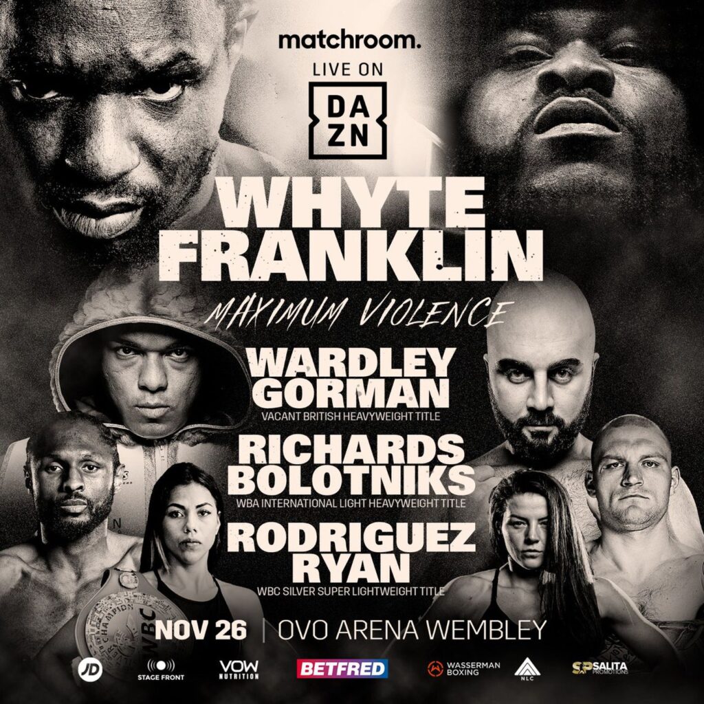 How to Watch Whyte vs. Franklin