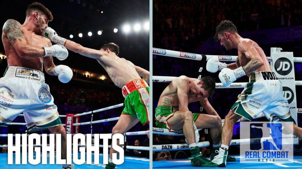 Leigh Wood Wins the Real Combat Media 2022 Ko of the Year