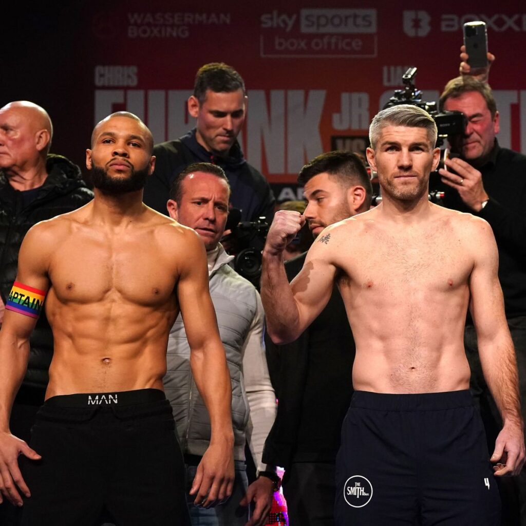 Chris Eubank Jr. vs. Liam Smith Weigh in Video