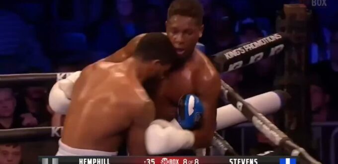 David Stevens Stops Seam Hemphill on ShoBox