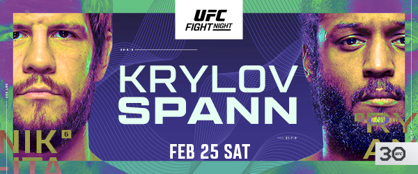 Nikita Krylov vs. Ryan Spann is Official on ESPN+
