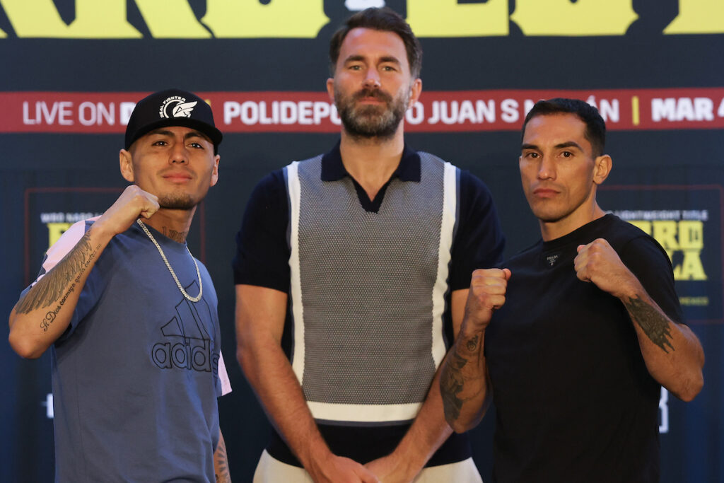 Fierro vs. Estela Press Conference