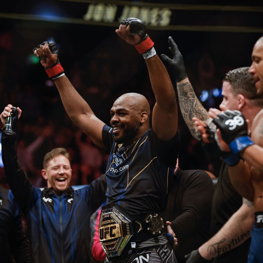 Jones vs. Gane Results