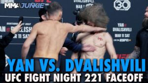 UFC FIGHT NIGHT 221 Weigh in video