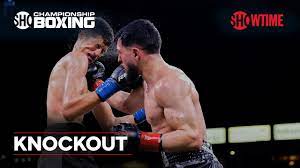 BRIAN MENDOZA SCORES UPSET KNOCKOUT OVER SEBASTIAN FUNDORA - VIDEO HIGHLIGHTS 21 Mendoza defeats Fundora