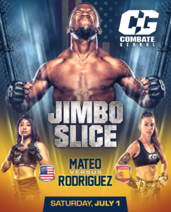 COMBATE GLOBAL ANNOUNCES THE RETURN OF "JIMBO SLICE" ON SATURDAY, JULY 1 LIVE ON PARAMOUNT+ 24 Jimbo Slice