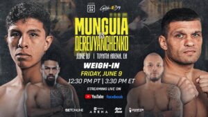 Munguia vs. Derevyanchenko Weigh in Video