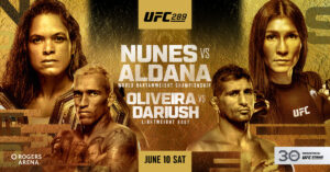 UFC 289 Weigh in Video