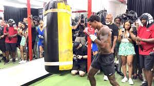 Errol Spence vs. Terence Crawford Media Workout
