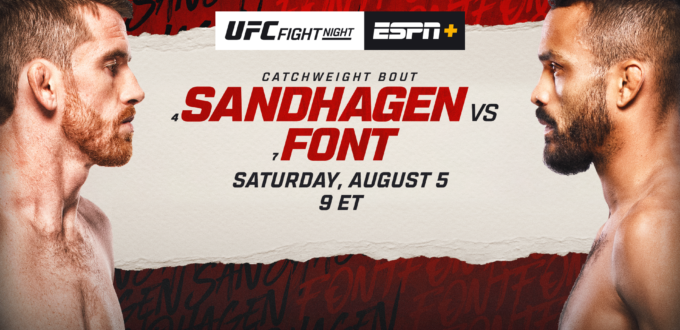 UFC Fight Night Sandhagen vs. Font Betting Odds & Weigh-in Video