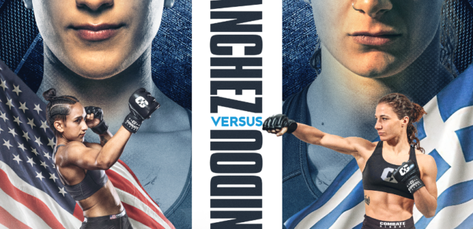 COMBATE GLOBAL ANNOUNCES WOMEN'S FLYWEIGHT MAIN EVENT - MARITZA SANCHEZ VS. ELINA KALLIONIDOU IN MIAMI 69 COMBATE GLOBAL ANNOUNCES WOMEN'S FLYWEIGHT MAIN EVENT - MARITZA SANCHEZ VS. ELINA KALLIONIDOU IN MIAMI