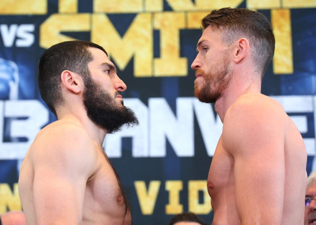 Beterbiev vs. Smith Weigh in Video