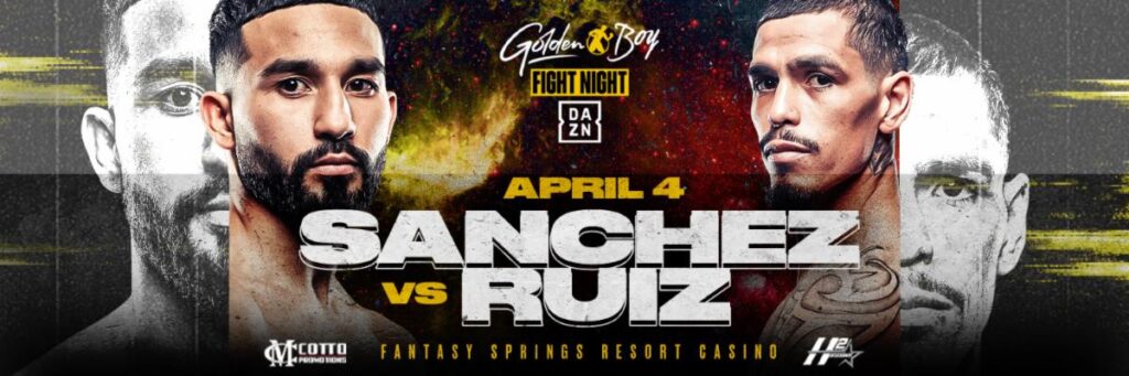 WBC SUPER BANTAMWEIGHT CONTINENTAL LATINO CHAMPION TITO SANCHEZ TO FACE ERIK RUIZ IN INDIO, CA 25 04 04 SANCHEZvsRUIZ TWITTER