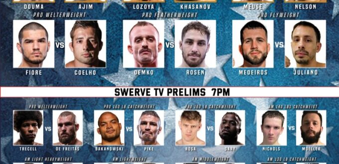 Combat FC returns this Friday night Featuring Three World MMA title fights in Wilmington, MA 17 BombatFC poster