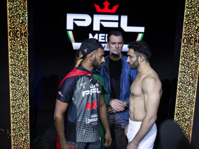 OFFICIAL WEIGH-IN RESULTS FOR PFL MENA SEMIFINALS: CHAMPIONS COLLIDE