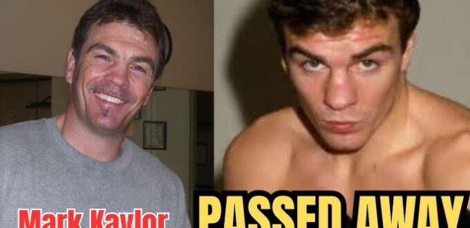 Last London Favorite and Errol Christie Nemesis British Champ Mark Kaylor Dies at 64