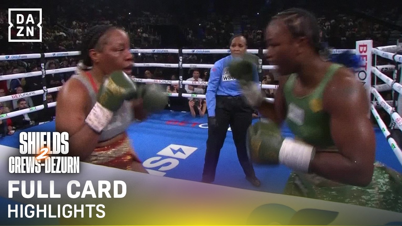CLARESSA SHIELDS DEFEATS FRANCHON CREWS-DEZURN AGAIN IN DETROIT – VIDEO HIGHLIGHTS