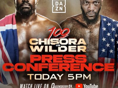 DEONTAY WILDER VS. DEREK CHISORA HEATED PRESS CONFERENCE VIDEO