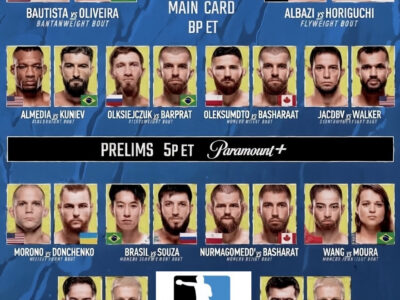 UFC VEGAS 113 WEIGH-IN VIDEO, MEDIA DAY & BETTING ODDS