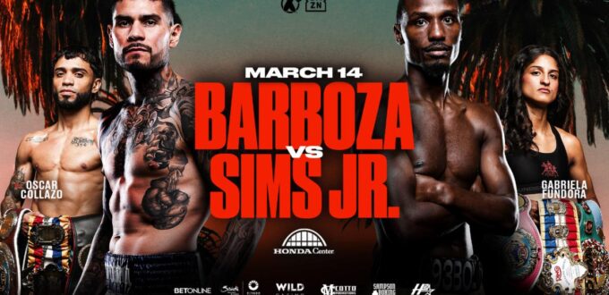 ARNOLD BARBOZA JR. AND KENNETH SIMS JR. PREVIEW, PRESSER, BETTING ODDS & WEIGH-IN VIDEO