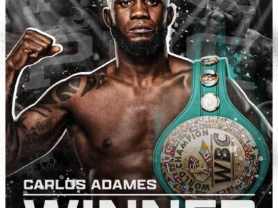 CARLOS ADAMES RETAINS HIS WBC MIDDLEWEIGHT TITLE IN ORLANDO, FL - VIDEO HIGHLIGHTS