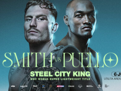 DALTON SMITH VS. ALBERTO PUELLO SET FOR JUNE 6 AT SHEFFIELD'S UTILITA ARENA