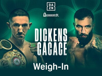 JAZZA DICKENS VS. ANTHONY CACACE WEIGH-IN, BETTING ODDS & PRESS CONFERENCE
