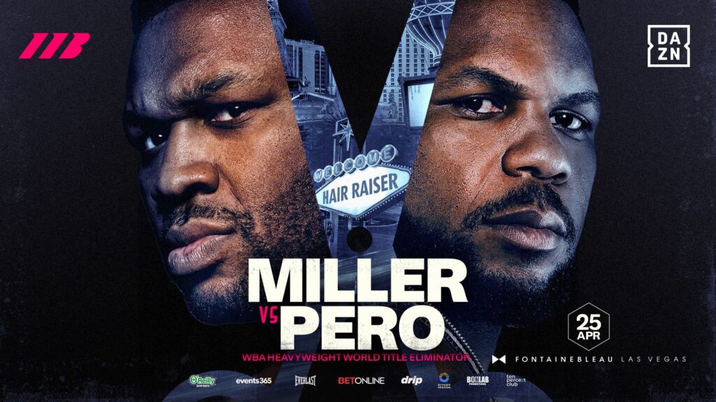 Jarrell Miller and Lenier Pero WBA Eliminator Announced