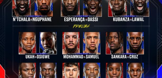 FULL FIGHT CARD REVEALED FOR PFL AFRICA SEASON 2 OPENER ON APRIL 10 IN PRETORIA