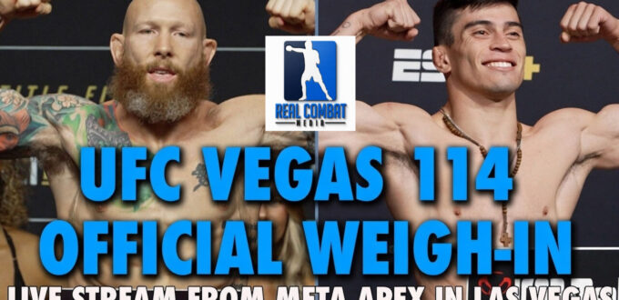 UFC 114 Weigh in Video