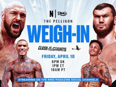 Tyson Fury vs. Arslanbek Makmudov Weigh in Video