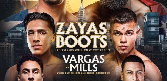 EMILIANO VARGAS & BEN WHITTAKER ADDED TO THE BROOKLYN STAGE