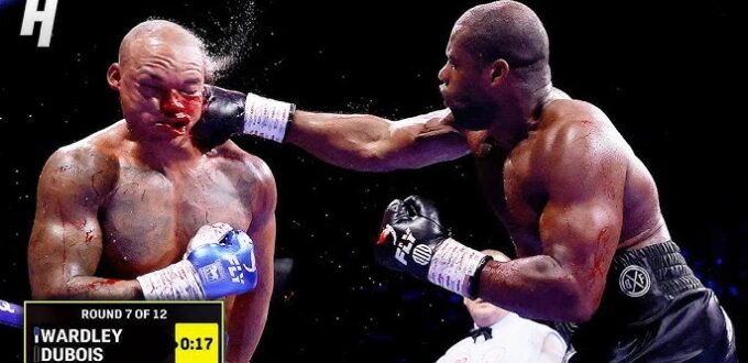 DANIEL DUBOIS STOPS FABIO WARDLEY TO WIN THE WBO TITLE - VIDEO HIGHLIGHTS 19 DANIEL DUBOIS STOPS FABIO WARDLEY TO WIN THE WBO TITLE - VIDEO HIGHLIGHTS