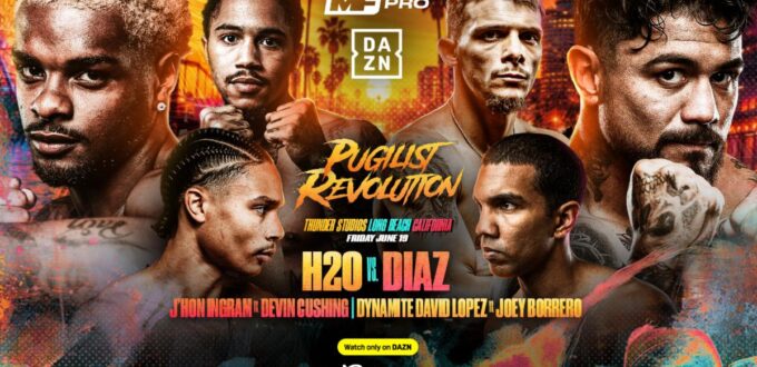 MF PRO Launches U.S. Boxing Debut with “Pugilist Revolution” Featuring "H2O" Sylve vs. Joseph “JoJo” Diaz in Southern California Showdown 86 MF PRO Launches U.S. Boxing Debut with “Pugilist Revolution” Featuring "H2O" Sylve vs. Joseph “JoJo” Diaz in Southern California Showdown