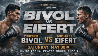 Dmitry Bivol vs. Michael Eifert Weigh-in Video & Betting Odds