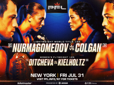 PROFESSIONAL FIGHTERS LEAGUE ANNOUNCES PFL NEW YORK PRESENTED BY ARKHAM ON JULY 31