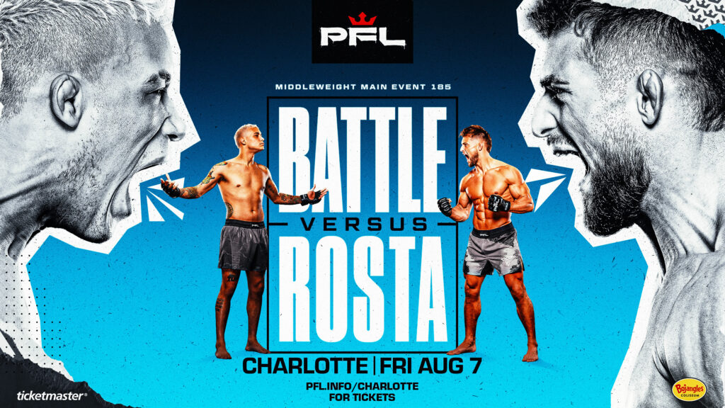 MIDDLEWEIGHT MATCHUPS HEADLINE PFL CHARLOTTE ON AUGUST 7
