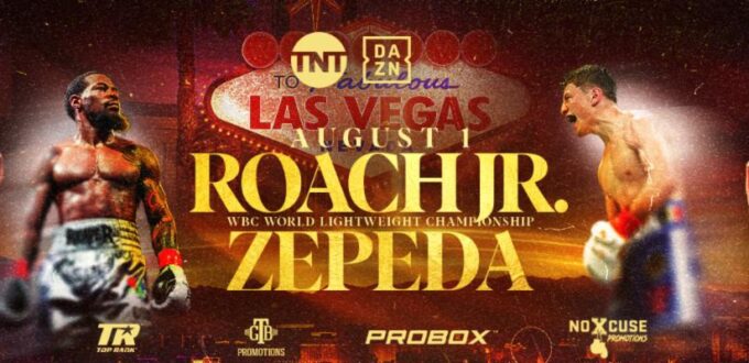 LAMONT ROACH JR. VS. WILLIAM ZEPEDA CARD ADDS MORE FIGHTS TO A STACKED UNDERCARD