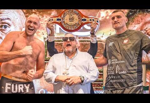 Tyson Fury vs Mariusz Wach Weigh-In Video: No Way to Watch the Actual Fight 9 Tyson Fury and Mariusz Wach face off at the weigh-in ahead of their heavyweight fight in Pattaya, Thailand