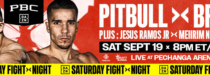 ISAAC “PITBULL” CRUZ RETURNS TO DEFEND INTERIM WBC SUPER LIGHTWEIGHT TITLE AGAINST PUERTO RICAN CONTENDER NESTOR BRAVO 17 09.19 SVOD Letterhead