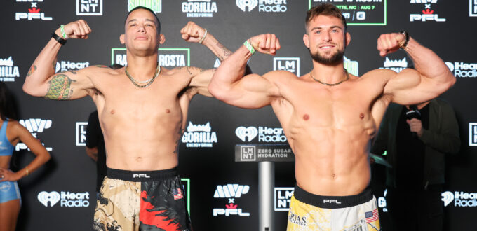COMPLETE PFL CHARLOTTE WEIGH-IN RESULTS & PHOTOS 23 PFL Weigh in