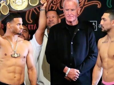 ROLLY ROMERO VS. TEOFIMO LOPEZ WEIGH-IN, MEDIA WORKOUT, PRESS CONFERENCE, ODDS & HOW TO WATCH!