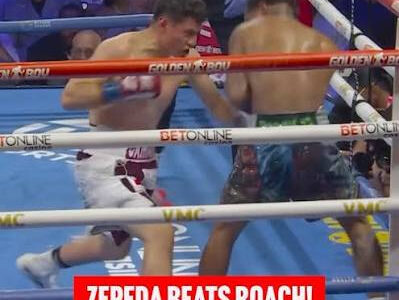 Zepeda Beats Roach