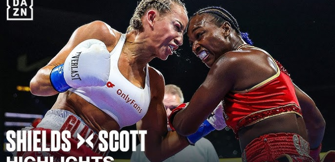 Claressa Shields Defeats Kaye Scott in Atlanta, Georgia - Video Highlights 11 Claressa Shields Defeats Kaye Scott in Atlanta, Georgia - Video Highlights